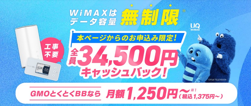 GMO WiMAX