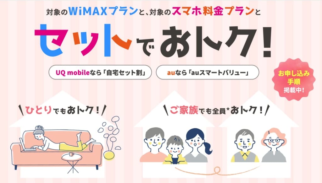 UQ WiMAX_スマホセット割